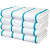 Las Rayas Towels  Bllue, 4PK BT-HS3060-15BL